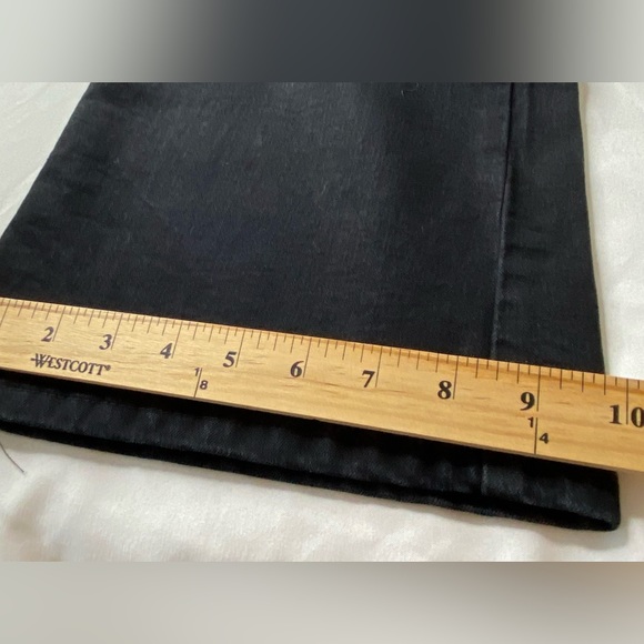 City Chic Black Denim Mid Rise Bootcut Jeans - Picture 2 of 9